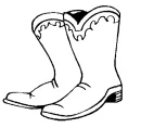 Wild West kleurplaat 28